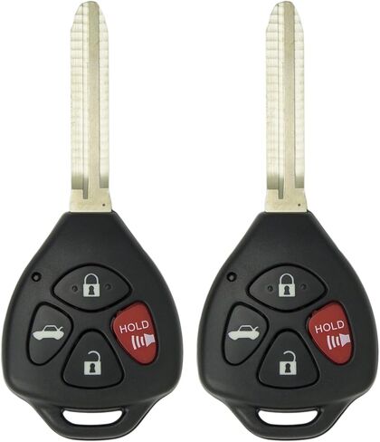 بديل Keyless2Go لـ 2 مفتاح سيارة عن بعد جديد للدخول بدون مفتاح لـ 2007 2008 2009 2010 Toyota Camry HYQ12BBY in Kuwait
