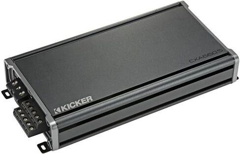 Kicker CX Series 46CXA6605T 5 Channel Car Amplifier and 46CXARCT Dash-Mount Wired Remote and DIAS Keychain in Saudi Arabia