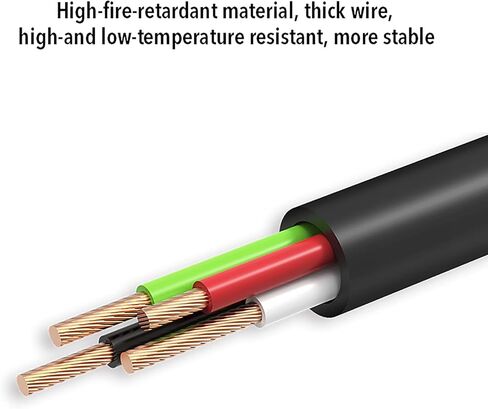 مجموعة أسلاك صلبة Pruveeo Smart Acc لكاميرا Dash تتيح مراقبة وضع ركن السيارة، وتحول 12V-24V إلى 5V/3A حماية الجهد المنخفض، هدية 8 كابل صنبور فيوز وأداة تركيب، تنطبق على D90-4CH in Kuwait