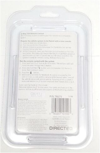 Viper Remote Replacement 7857V - 2 Way Remote 1 Mile Range Car Remote in Saudi Arabia