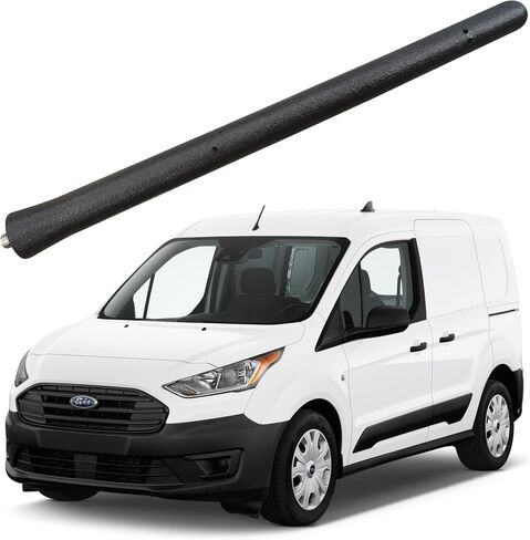 6 3/4 Inch Rubber Antenna for Ford Transit Connect (2010-2019) Radio Premium Reception - Car Wash Proof, Internal Copper Coil Antenna Mast Replacement in Saudi Arabia