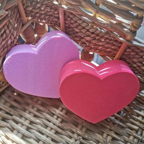 زخرفة هوائي السيارة، MoreChioce EVA Love Shape سيارة هوائي توبر تزيين السيارة هوائي توبر قبعة هوائي ديكورات خارجية لمعظم السيارات، وردي in Kuwait