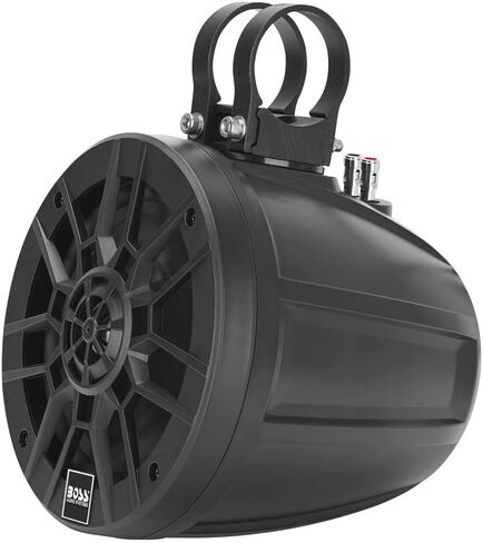 BOSS Audio Systems MPWT60 Marine ATV UTV Roll Cage Waketower Speaker Pods - 600 Watts of Power Per Pair, 6.5 Inch, Full Range, 2 Way, IPX6 Weatherproof, Sold in Pairs in Saudi Arabia