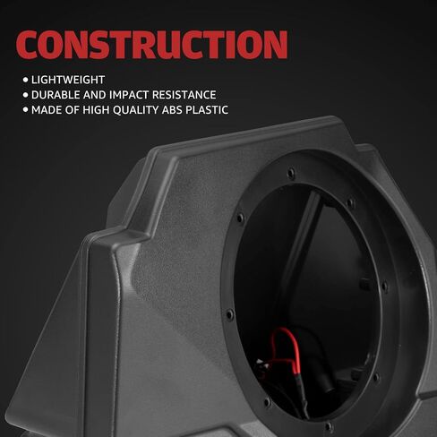 HAKA TOUGH RZR PRO XP مكبر صوت بود ، لوحات قفص تثبيت خلفية 6.5 بوصة مع دعامات تثبيت معدنية لملحقات 2020 2021 Polaris RZR PRO XP XP4 ، قطعتين in Saudi Arabia