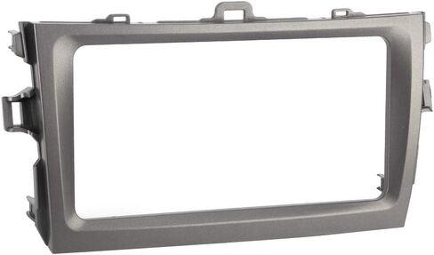 مجموعة Dubil Din Tich Skren لمجموعة تثبيت ستيريو السيارة كورولا مزدوجة DIN | إطار ملاحة 2Din 7in إطار لوحة راديو DVD للسيارة مناسب لـ 08؟13 in Kuwait