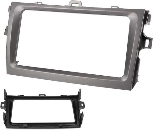 مجموعة Dubil Din Tich Skren لمجموعة تثبيت ستيريو السيارة كورولا مزدوجة DIN | إطار ملاحة 2Din 7in إطار لوحة راديو DVD للسيارة مناسب لـ 08؟13 in Kuwait