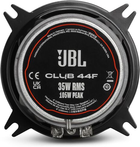 JBL CLUB-44F Club Series 4" Two-Way Car Audio Speakers, Pair, No Grill in Saudi Arabia
