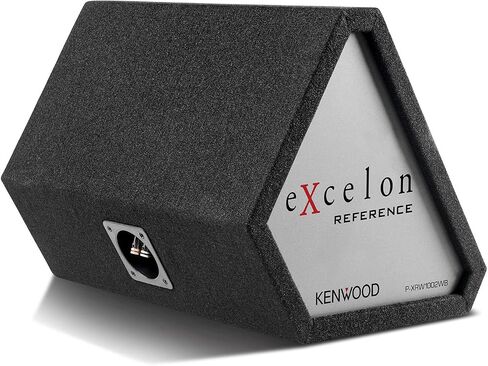 كينوود مضخم صوت كبير الحجم مقاس 10 انش من اكسيلون P-XRW1002WB مع غلاف محكم الغلق على شكل إسفين in Saudi Arabia