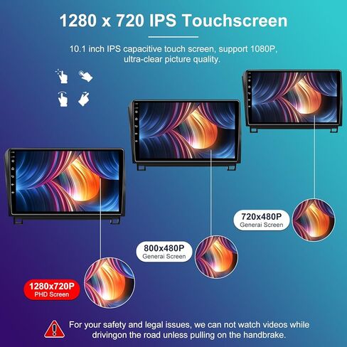 5GWiFi ترقية 4GB+32GB Android 13 راديو السيارة ستيريو لتويوتا تندرا 2007-2013 تويوتا سيكويا 2008-2018 مع Carplay اللاسلكي وAndroid Auto 10.1 بوصة تعمل باللمس واي فاي GPS بلوتوث كاميرا احتياطية in Kuwait