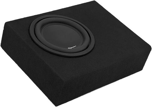 Taramp's T 500SW-R PS 8" 500 watts Loaded Subwoofer Enclosure 250 Watts RMS 4 Ohms, Loudspeaker, Sub Enclosure Black Box 500W MAX, High Power Car Audio, Passive Box in Saudi Arabia