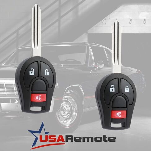 جهاز تحكم عن بعد للدخول بدون مفتاح يناسب Nissan Rogue Cube Juke Versa NV 2008 2009 2010 2011 2012 2013 2014 (CWTWB1U751)، مجموعة من 2 in Kuwait