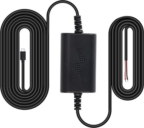 XMSJSIY Dash Cam Fuse Tap Kit USB-C Type-C Dashcam Hardwire Wire Converts 12V-36V to 5V/2.5A Car DVR Charger Power Cord with Low Voltage Protection-10Feet/3M (USB-C) in Saudi Arabia