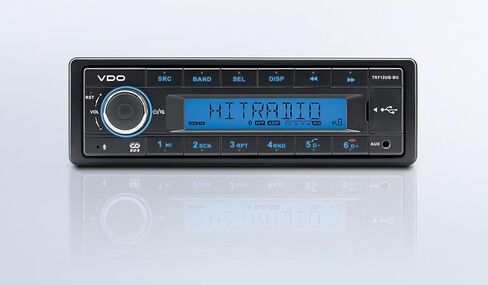TR712UB-BU 12v في دي او كونتيننتال Radio Blue Display بلوتوث in Kuwait