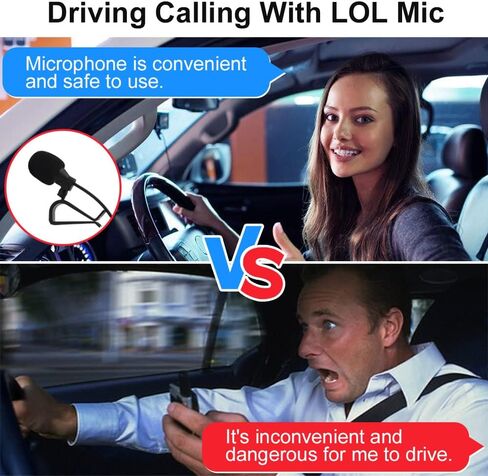 ميكروفون ستيريو للسيارة من Atictek مقاس 3.5 مم، بديل مقبس ميكروفون التجميع لراديو السيارة بلوتوث متوافق مع Pioneer Boss Kenwood JVC Sony Jsesen Alpine والمزيد in Kuwait