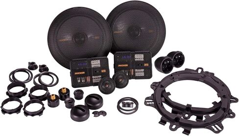 KICKER 47KSS6704 6.75" 125 Watt Car Audio Component Speakers Pair KSS670 in Saudi Arabia