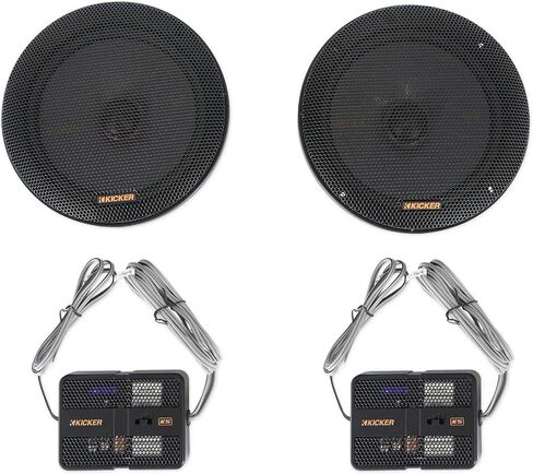KICKER 47KSS6704 6.75" 125 Watt Car Audio Component Speakers Pair KSS670 in Saudi Arabia