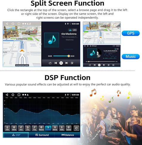 2+32G ستيريو سيارة أندرويد لسيارة شيفروليه تشيفي ماليبو 2009-2014 مع Apple Carplay Android Auto Mirror Link Change Theme 9 بوصة شاشة تعمل باللمس FM RDS DSP SWC Bluetooth WiFi GPS+AHD Camera & MIC in Kuwait