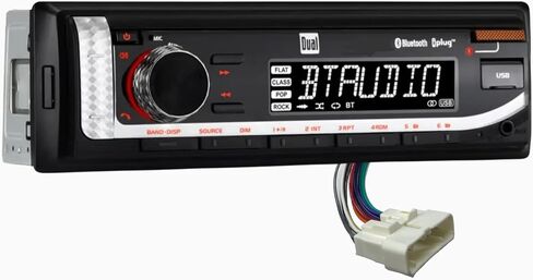 Kioti NX RX DK CK Series Cab Easy Direct Connect Harness No Wire Splicing Direct Plug & Play Tractor Radio Stereo Bluetooth FM VoiceUSB MP3 Heavy in Saudi Arabia