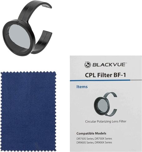 بلاك فيو فلتر CPL BF-1 لكاميرا داش كام | متوافق مع موديلات DR900X وDR900S وDR750X وDR750S in Kuwait