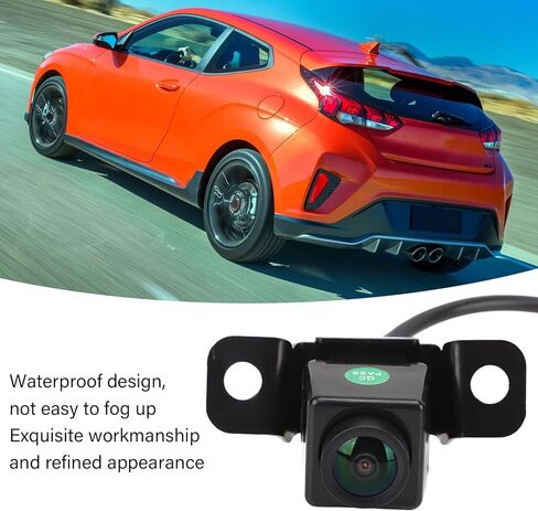 95760 2V100 كاميرا الرؤية الخلفية العكسية لشركة Hyundai Veloster 2012 إلى 2017، صورة واضحة مقاومة للماء احتياطية مساعدة عكس الكاميرا، كاميرا بديلة بزاوية واسعة لشركة Hyundai in Kuwait