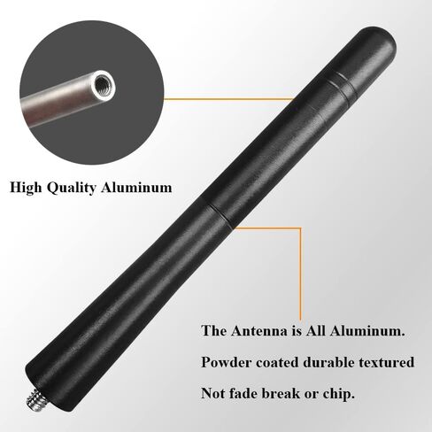 Short Aluminum Antenna for Nissan Titan (2019-2023), 4.7 Inch Radio Antenna for Nissan Titan (2019-2023) in Kuwait
