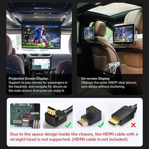 Joying راديو السيارة 9 بوصة ستيريو السيارة مع Carplay & Android Auto، شاشة لمس واحدة Din 1280x800P مع راديو AM/FM، 48 نطاق EQ، DTS، قناة صوت محيطية 5.1، مقبض مستوى الصوت (JY-UZS07N8) in Kuwait