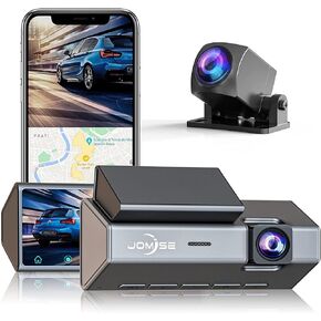 جوميز كاميرا لوحة القيادة S30 2.5K، شاشة لمس 3 انش امامية وخلفية للسيارات، واي فاي مدمج، مسجل كاميرا لوحة القيادة بزاوية واسعة 170 درجة مع مستشعر ستارفيس، شاشة وقوف السيارات 24 ساعة in Kuwait