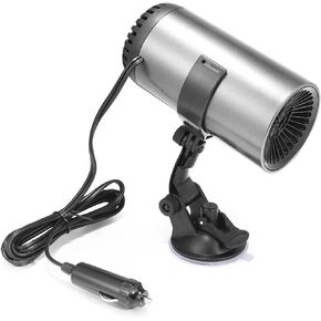 قابس سخان السيارة لازالة الضباب واذابة الجليد 12 فولت 150 واط دوران 360 درجة مروحة تبريد كهربائية محمولة للسيارة مع كوب شفط لجميع السيارات in Kuwait
