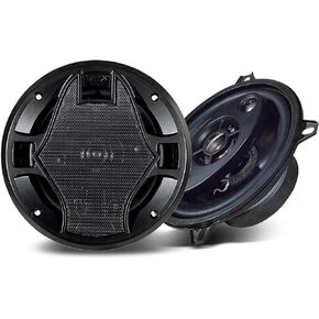 SDX Audio 5" x 7" /6" x 8" 4-Way Car Speaker (Pair) - Upgraded Premium Car Speaker Set, Car Speakers Set, Coaxial Speakers, Car Stereo Speakers System, Component Speakers, Car Audio Speakers, Tweeter