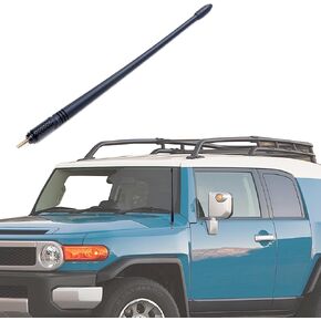 13 Inch Antenna for 2007-2023 Jeep Wrangler JK JL Unlimited Gladiator JT Rubicon Sahara,Highly Canductive Copper Internal Core, Perfect Replacement fit for Jeep JK JL