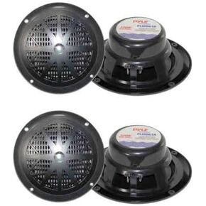4 New PYLE PLMR61B 6.5" 240W Marine/Boat Dual Cone Waterproof Speakers Two Pair in Saudi Arabia