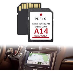 A14 لبطاقة Ford Navigation sd، متوافقة مع Ford Lincoln-GM5T-19H449-AH GM5T19H449AH، 2023 أحدث إصدار من بطاقة sd للملاحة مع خرائط الولايات المتحدة/كندا in Kuwait