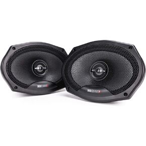 ام بي كوارت مكبرات صوت فاخرة للسيارة PK1-169 (اسود، زوج) - نظام مكبر صوت محوري 6×9 انش، 220 واط، صوت سيارة ثنائي الاتجاه، 4 اوم (تتضمن الشواية) in Kuwait