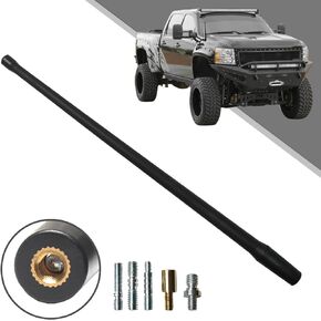 Beneges 13 Inch Flexible Rubber Replacement Antenna for 1985-2019 Chevy 1500 Silverado & GMC Sierra/Denali, Optimized FM/AM Reception. in Saudi Arabia