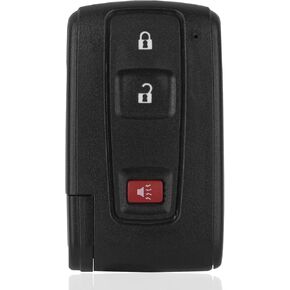 Keyless Entry Remote Control Car Key Fob Compatible with Toyota Prius with Silver Chrome Logo Key Replacement MOZB31EG (1 Pack) in Kuwait