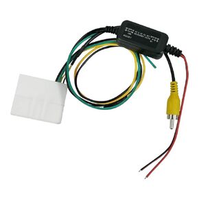 حزام أسلاك الاحتفاظ بالكاميرا الاحتياطية UX-NI006 من Autokemat لمركبات نيسان مختارة، يناسب Frontier Altima Murano Rogue Titan Juke Sentra Cube Quest Leaf (يتضمن محول 12 فولت إلى 6 فولت) in Kuwait