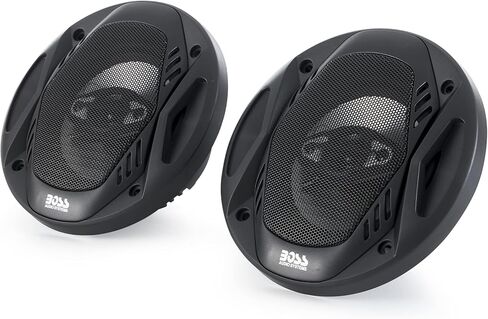 BOSS NX524 5.25" 600W 4-Way Car Audio Coaxial Speakers Stereo Black 4 Ohm in Saudi Arabia