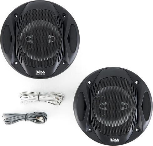 BOSS NX524 5.25" 600W 4-Way Car Audio Coaxial Speakers Stereo Black 4 Ohm in Saudi Arabia