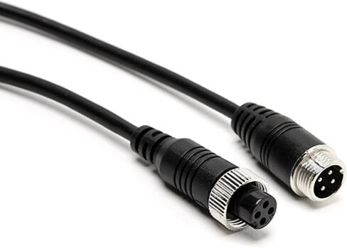 PEN 10FT/3M Car 4Pin Aviation Video ExtensionCable for, CCTV Rearview Camera Truck Trailer Camper Bus Motorhome Vehicle Backup Monitor Waterproof Shockproof System in Saudi Arabia