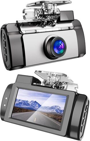 كاميرا ORIbox Dash Cam الأمامية والخلفية 4K/2.5K مسجل لوحة قيادة السيارة عالي الدقة مع شاشة IPS 3.16 بوصة، واي فاي نظام تحديد المواقع للرؤية الليلية تسجيل حلقة 170 درجة WDR زاوية واسعة، بطاقة 32 جيجابايت مجانية، أسود in Kuwait