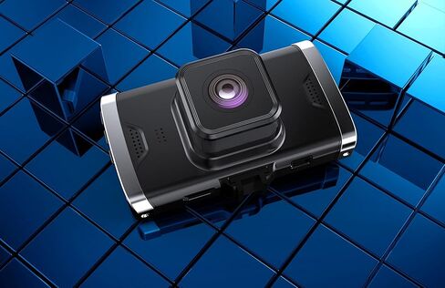 كاميرا Dash Cam، كاميرا لوحة قيادة السيارة Dyzeryk شاشة 3.0 بوصة، دقة Full HD 1080P، زاوية واسعة 170 درجة، كاميرا فيديو مسجلة على لوحة القيادة، كاميرا سيارة مع مستشعر G، تسجيل حلقي، رؤية ليلية، WDR (أسود) in Kuwait