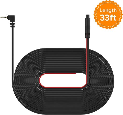 كاميرا مرآة الرؤية الخلفية Pelsee P10 2.5K، مع كابل تمديد للكاميرا الخلفية بطول 33 قدمًا، ومساعد القيادة الذكية لكاميرا داش مرآة 10 بوصة مع ADAS وBSD، وكاميرا أمامية وخلفية لشاحنات السيارات، والرؤية الليلية in Kuwait