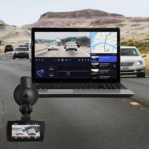 قاعدة تثبيت بالشفط لكاميرا التابلوه من ييكور مع وحدة استقبال جي بي اس، منفذ USB نوع سي متوافق مع كاميرات داش D22 D21 D11 in Kuwait