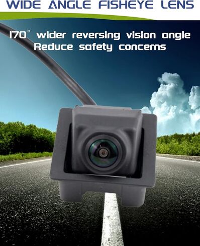 كاميرا احتياطية للرؤية الخلفية متوافقة مع كاديلاك جي ام اس ار اكس 2010-2016، كاميرا مساعدة الركن بديلة رقم 23205689، 15926122، 20910350، 22915398 in Kuwait