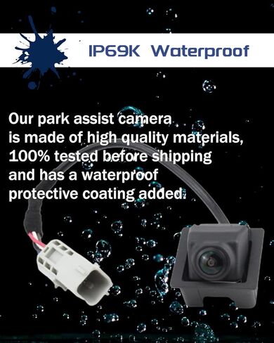 كاميرا احتياطية للرؤية الخلفية متوافقة مع كاديلاك جي ام اس ار اكس 2010-2016، كاميرا مساعدة الركن بديلة رقم 23205689، 15926122، 20910350، 22915398 in Kuwait