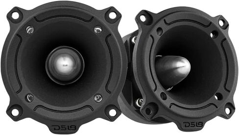 DS18 Car Speakers Bundle - 2X 6.5 Midrange Loudspeakers with Bullet and 2X 3 Super Bullet Tweeters - Complete Car Audio Package for Your Car Stereo Sound System in Saudi Arabia