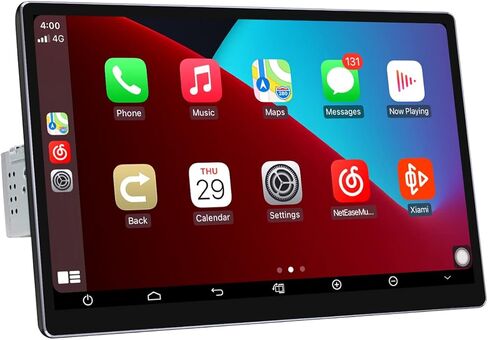 JOYING Navigation Car Stereo 11.6 Inch Octa Core Single Din Android Auto Radio Car in-Dash Navigation GPS Units with Full-Fit 1920x1080 Screen 8GB+128GB Support Bluetooth 5.1,DVR,OBD2,Back-Up Camera in Saudi Arabia