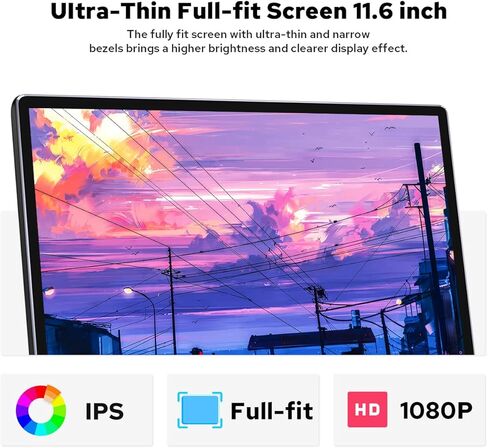 JOYING Navigation Car Stereo 11.6 Inch Octa Core Single Din Android Auto Radio Car in-Dash Navigation GPS Units with Full-Fit 1920x1080 Screen 8GB+128GB Support Bluetooth 5.1,DVR,OBD2,Back-Up Camera in Saudi Arabia