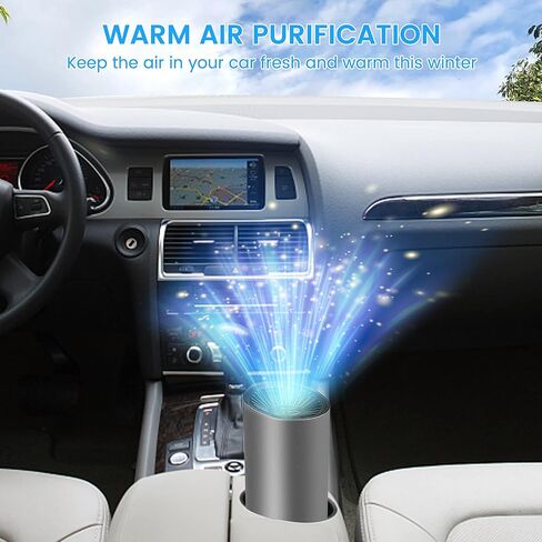 قابس سخان السيارة لازالة الضباب واذابة الجليد 12 فولت 150 واط دوران 360 درجة مروحة تبريد كهربائية محمولة للسيارة مع كوب شفط لجميع السيارات in Kuwait