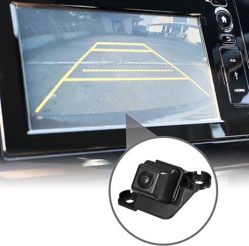 كاميرا خلفية احتياطية من Partuto رقم 86790-04010 - كاميرا خلفية للمساعدة في ركن السيارة - لسيارة تويوتا تاكوما 2009-2015 بلاستيك أسود - قطعة واحدة in Kuwait